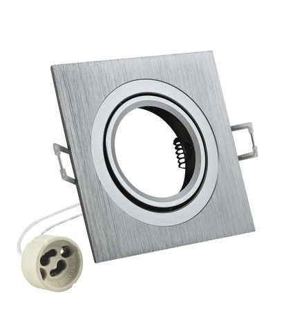 BEWEGLICHE SÜDOPAL GOLDLUX (Polux) SR Deckenleuchte. GEBÜRSTET