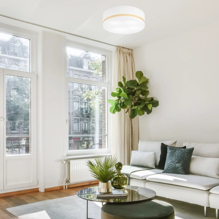 Plafond LED-Deckenleuchte GLORIA 4xE27 Weiß LM-4.202 Lamkur