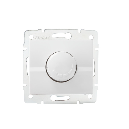 Dimmer-Regler Rotary 500W + Filter Weiß LOGI Kanlux