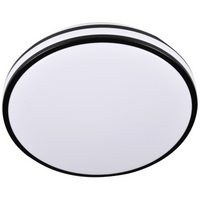 ORBIT 40 Deckenleuchte LED-Deckenleuchte 24W GOLDLUX (ehemals Polux) SCHWARZ 2600lm 4000K