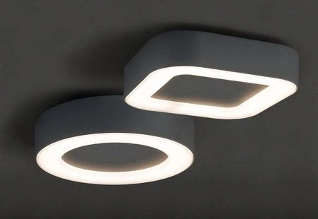 Garten-Deckenleuchte für den Außenbereich MERIDA LED 9514 IP54 12W 3000K Decke Graphit Nowodvorski