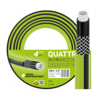 Garten-Wasserschlauch 4 Schichten mit Geflecht 1/2" 25m stark QUATTRO CELLFAST