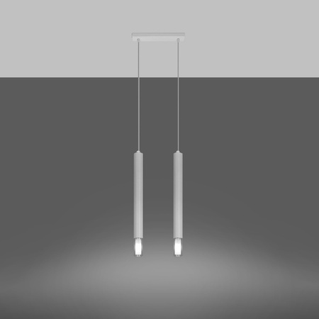 LED-Pendelleuchte WEZYR 2xG9Weiß SOLLUX