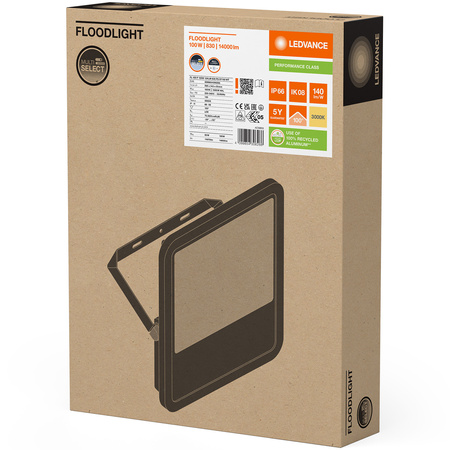 LED-Flutlicht 100W 14000lm 3000K IP66 Weiß LEDVANCE Flutlicht