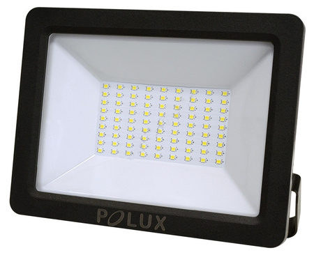 LED Fluter 50W 4000lm 6500K 120° IP65 Schwarz GOLDLUX (Polux)