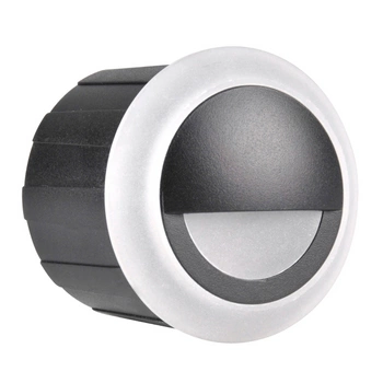 LED-Garten-Treppenleuchte 3W 40lm IP44 4000K schwarz Q4 GOLDLUX (Polux)