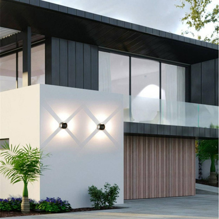 Gartenlampe LED Wandleuchte ARANEA 4x2W 4000K IP54