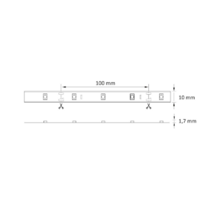 LED Streifen 14W RGB 150LED SMD 5m + Controller + Netzteil