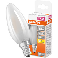 LED Leuchtmittel E14 B35 5,5W = 60W 806lm 2700K Warm 300° OSRAM STAR Filament