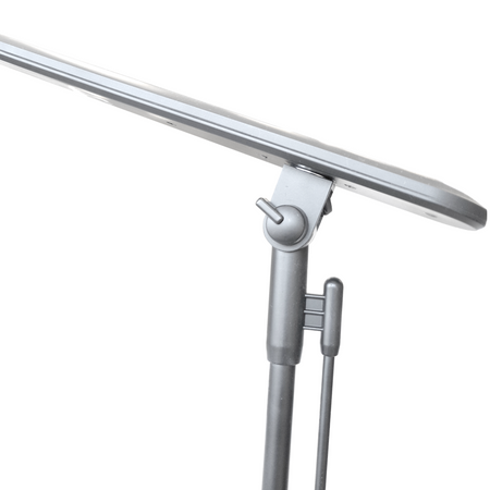 LED Tischlampe 7W 400lm CCT 120° Silber Dimmbar Optimum Sanico Goldlux