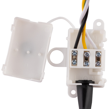 Wandleuchte Außen E27, Hängende Gartenlaterne Schwarz BELLIS LUMILED