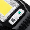 Solar LED Parkplatz Straßenlampe 5W 250lm 6500K IP65 Bewegungssensor + Griff + Fernbedienung