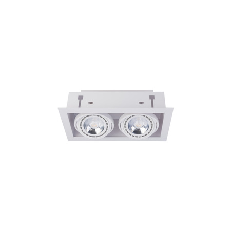 DOWNLIGHT II Deckenleuchte 9574 Nowodvorski Weiß 2xGU10 Einbauspot Modern