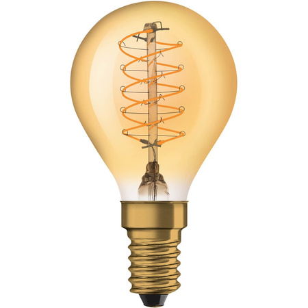 Dekorative Leuchtmittel E14 P45 3,4W = 25W 250lm 2200K Warm 320° Filament dimmbar OSRAM Vintage 1906