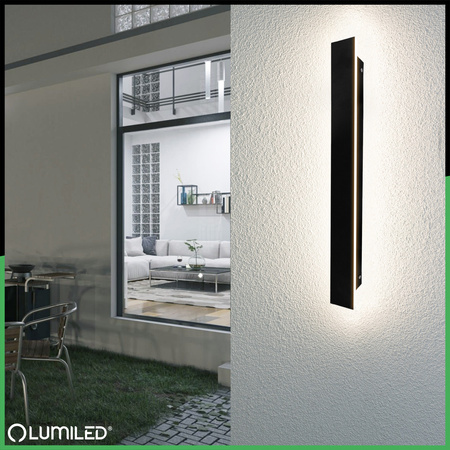 LED-Aufbauleuchte PELIO Wandleuchte 9W 4000K IP65 LUMILED