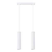 Decke Hängelampe Tuba Spot 2x GU10 Weiß Carbon Deep Space SL.1536 Sollux