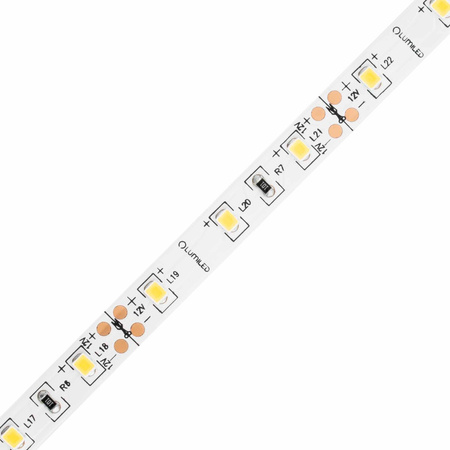 LED-Strip, LED-Streifen 12V 24W 300LED 2835 8mm 5m warm LUMILED
