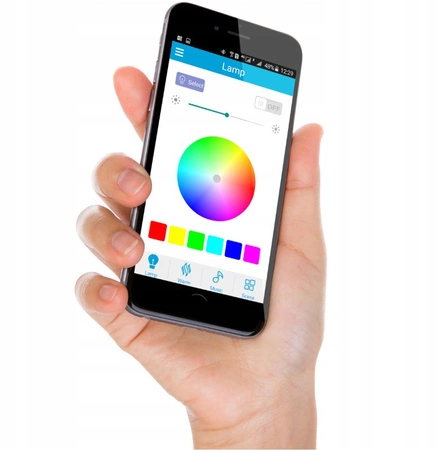 PLAFON LED 50cm runde Deckenleuchte RGBW 3000K-6500K + Fernbedienung BLUETOOTH-Lautsprecher