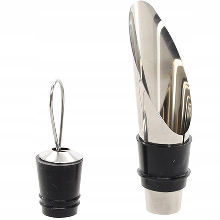 Weinzubehör in Flaschenform Geschenkset