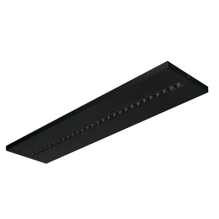LED-Panel-Deckenleuchte 23W 120x30cm 2850lm 4000K Neutral 60° Anbaumontage Schwarz Kanlux