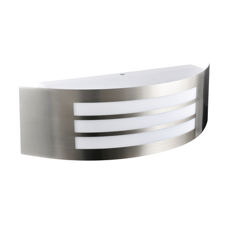 LED-Gartendeckenleuchte E27 Sitom GOLDLUX (Polux) Silberstahl Inox