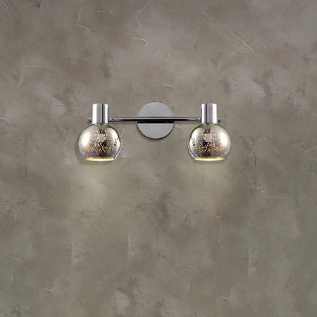 Doppelwandleuchte K-8003-2G aus der GALAXY I-Serie 2xE14 Kaja