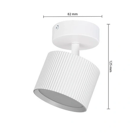 Wandlampe Spotlight Wandlampe GX53 Moving White Orbin Masterled