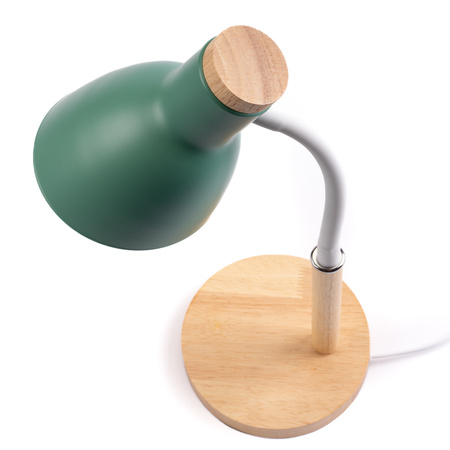 Schreibtischlampe Schule Zeichentisch Dekorativ E27 NIKO Grün Lumiled