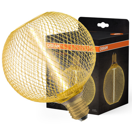 Dekorative LED-Glühbirne E27 3.5W = 16W 150lm 1800K Warm 320° Glühfaden Dimmbar Dekor Osram