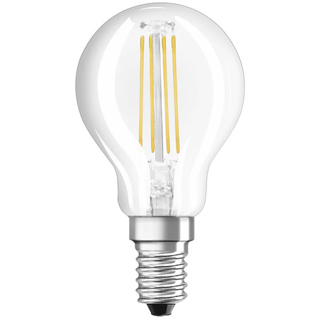 LED Lampen E14 P40 4W = 40W 470lm 2700-4000K Warm und Neutral 320° Glühfaden OSRAM STAR A und R