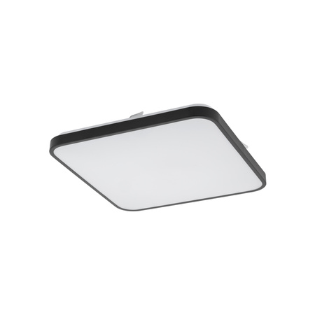 LED-Aufbau-Deckenleuchte für Badezimmer AGNES SQUARE 8137 32W 4000K IP44 Schwarz Nowodvorski