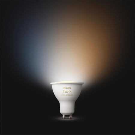 LED GU10 Reflektorlampe 4.2W = 50W 400lm 2200-6500K CCT SMART Smart Bluetooth ZigBee Weißes Ambiente Philips HUE