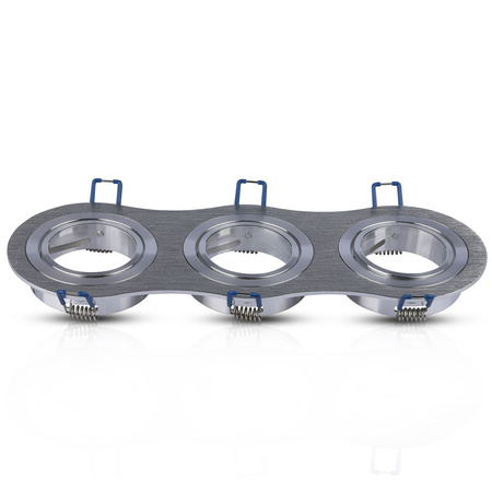 Deckenleuchte 3xGU10 rund aus Aluminium VT-784 V-TAC