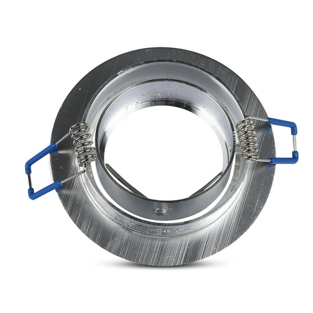 Deckenleuchte Unterputz GU10 Rund Aluminium VT-782 V-TAC