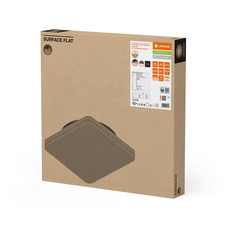 LED-Panel-Deckenleuchte 27W 3780lm 3000K - 4000K CCT Dimmbar Anbau Weiß 50x50cm Oberfläche Ledvance