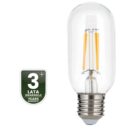 LED-Lampe E27 T45 FILAMENT 4W = 40W 470LM 3000K warmweiß 360° Dekorativ LUMILED