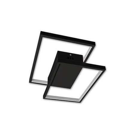 Kronleuchter LED Deckenleuchte 45W CCT GALAXIS POLARIS Schwarz + Controller Fernbedienung