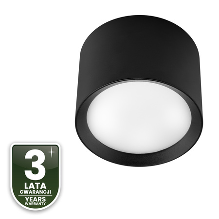 HALOGEN-Anbauleuchte SUNLA Tuba Gx53 LED Spot Wandleuchte Deckenzylinder Schwarz LUMILED