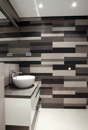 Versiegelte Halogen-Badezimmer-Deckenleuchte QULES GU10Weiß Kanlux