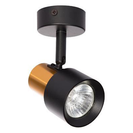 Wandleuchte Deckenleuchte Spot Strahler Schwarz Gold LED Beweglich GU10 35W
