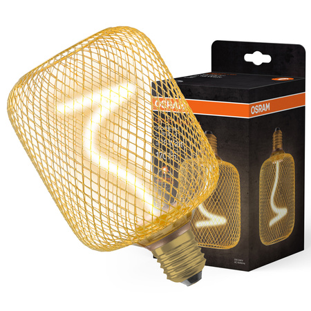 Dekorative LED-Glühbirne E27 3.5W = 18W 170lm 1800K Warm 320° Glühfaden Dimmbar Dekor Osram