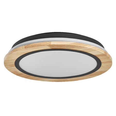 Plafond LED-Anbauleuchte 24W 1250lm RGB CCT dimmbar 40cm Braun SMART+ WiFi Orbis Ledvance