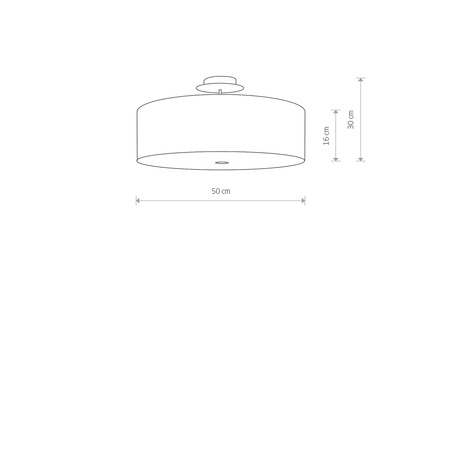VIVIANE 6532 Nowodvorski Grau Deckenleuchte 3xE27 Runde Deckenleuchte Material+Glas+Stahl 50 cm Modern