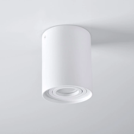 Deckenanbauleuchte HADAR R1 1xGU10 Movable Round Weiß