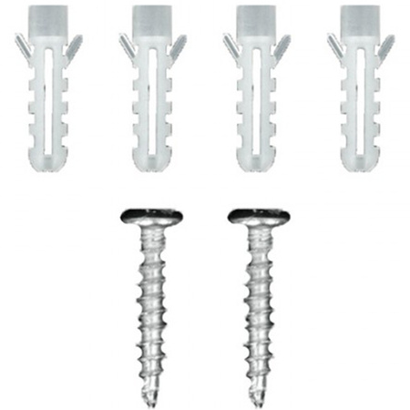 Aufbauleuchte Raster LED 4 x T8 60 cm G13 Schwarz