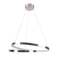 LED Decke Hängelampe 40W 3700lm 4000K Neutral Silber ZEFIRA Sanico Goldlux