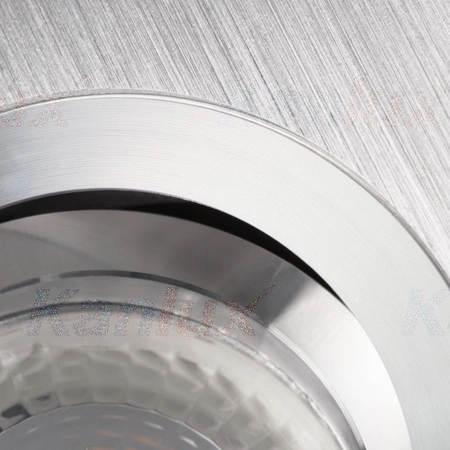 DOPPEL-Halogen-Deckeneinbauleuchte SEIDY MR16 Gx5,3 Aluminium Kanlux