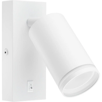 GU10 RING Wandleuchte mit weißem Schalter