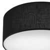 LED Plafond Deckenleuchte VIVIAN E27 Schwarz LM-1.207 Lamkur