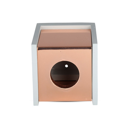 Spot-Deckenleuchte GU10 quadratisch Grau/Roségold VT-860 V-TAC – 5 Jahre Garantie